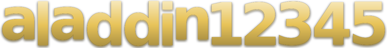 aladdin12345 logo